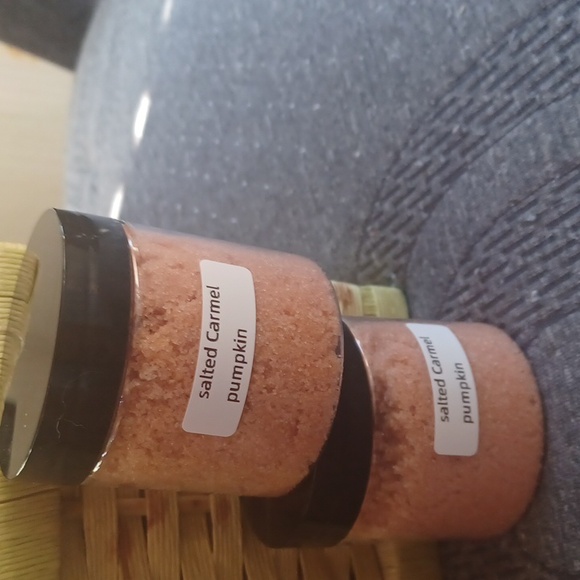 New release salted  Carmel pumpkin body scrub - Picture 2 of 3